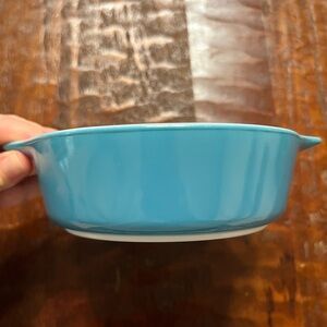 PYREX | Horizon Blue round casserole